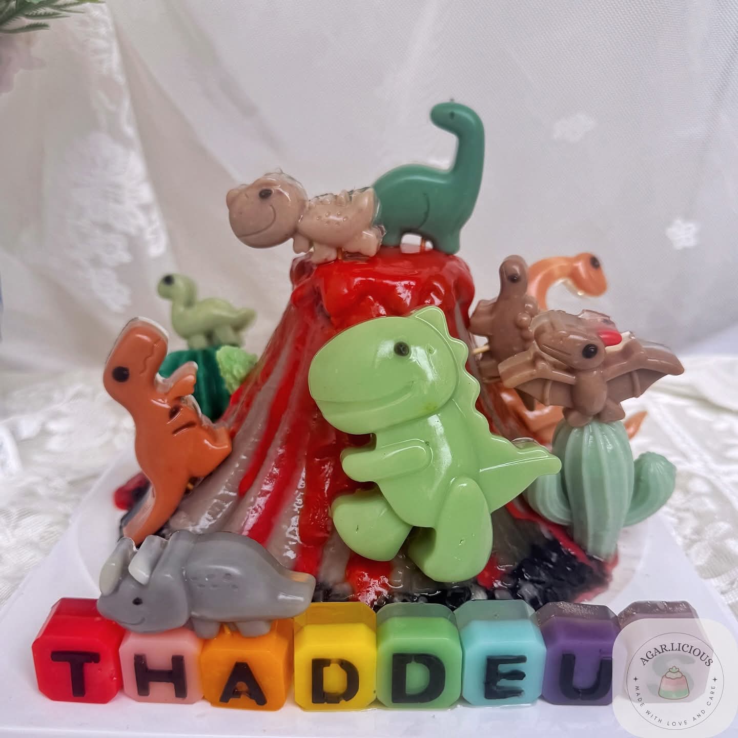 3D jelly cake design