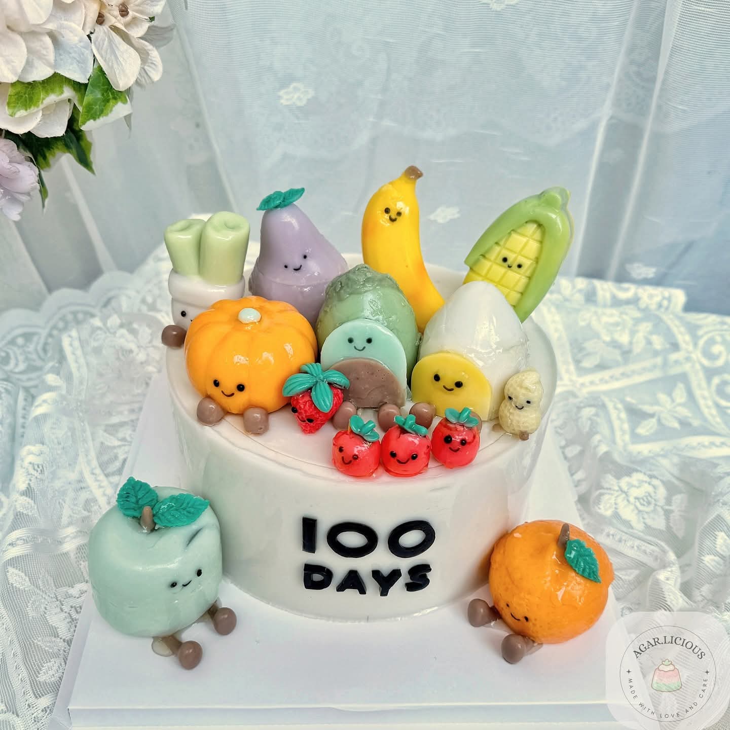 Custom 3D jelly cake