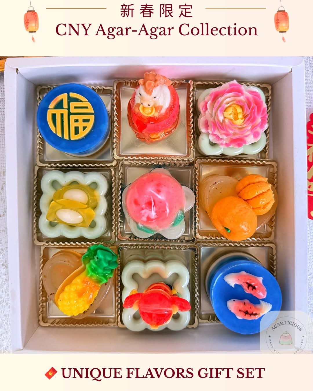 CNY 2026 Prosperity Jelly Cake Kuching