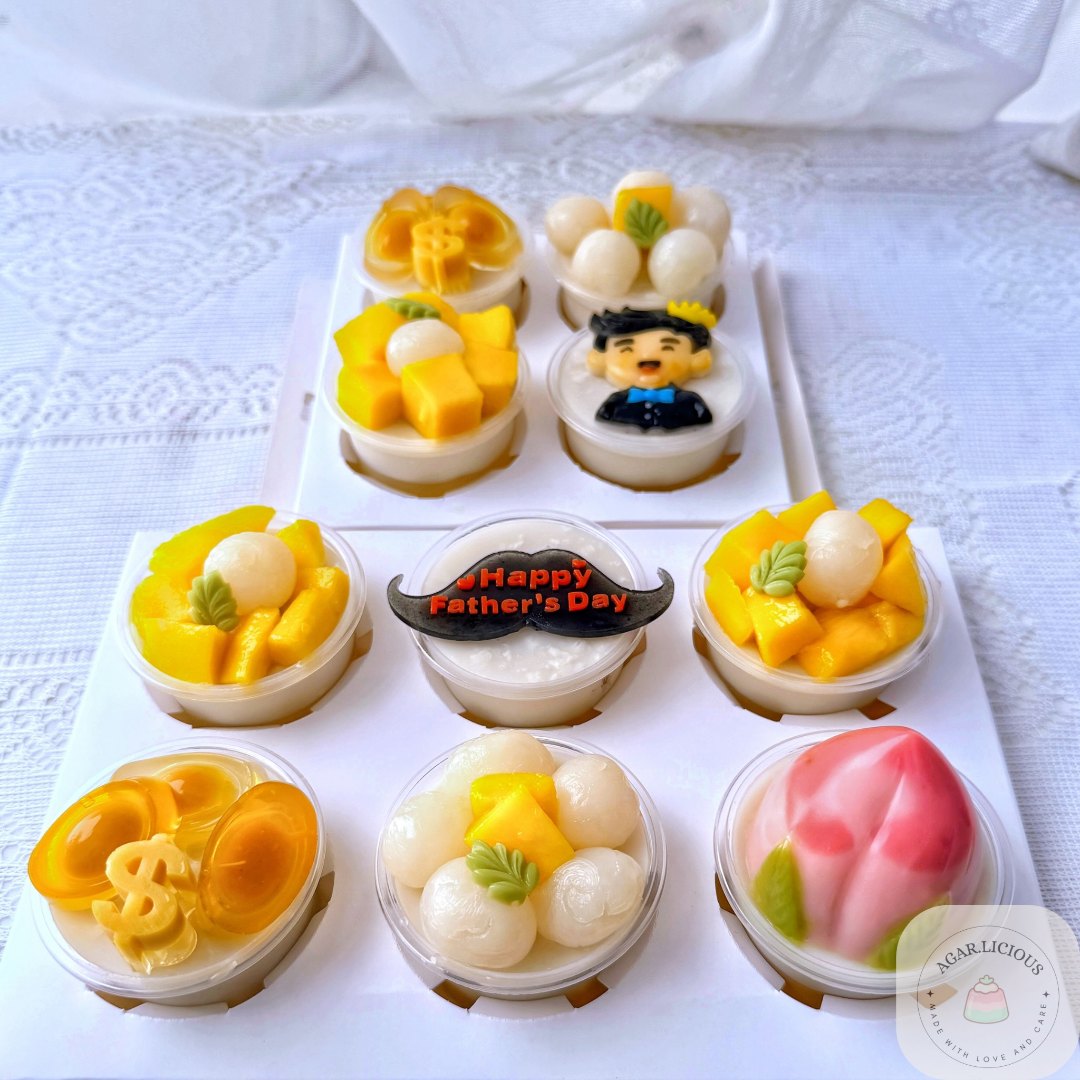 Fathers Day jelly cups Kuching